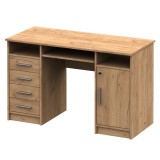 Cumpara ieftin Birou DTD stejar artisan 123,5x55x75,5 cm