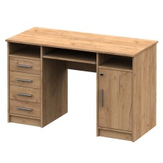 Birou DTD stejar artisan 123,5x55x75,5 cm