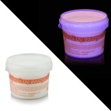 Vopsea invizibila fluorescenta reactiva UV, transparenta portocalie - 100 g