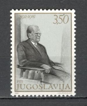 Iugoslavia.1981 89 ani nastere J.B.Tito-presedinte SI.511 foto