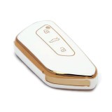 Husa de protectie Premium pentru cheie Volkswagen, material TPU de inalta calitate, compatibil cu Volkswagen Golf 8, Skoda Octavia, A8, MK4, MK8, Seat