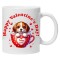 Cana alba personalizata &quot;Puppy in a cup- Happy Valentine&#039;s Day!&quot;, 2, INOVATIX&reg;️. 330ml
