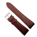 Cumpara ieftin Curea de ceas Rosu Inchis cu capete curbate 24mm WZ4410