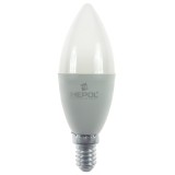 Bec LED Hepol lumanare E14 8W 900lm lumina calda 3000 K