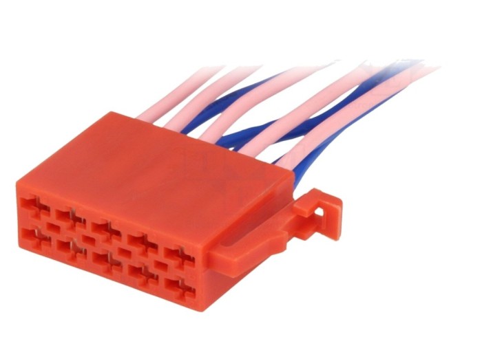 Cablu mufă ISO PIN 10