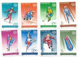 Romania (484) - J.O. de Iarna, Calgary, 1987, serie neobliterata, Sport, Nestampilat