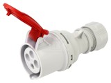 Conector alimentare AC trifazate 32A 400VAC SEZ DK - mufă mamă IP44