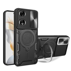 Husa Honor 90 Antisoc cu Protectie Camera Negru TCGP foto