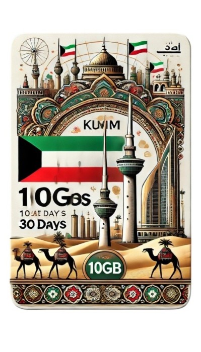 eSIM Kuwait 10GB 30Days