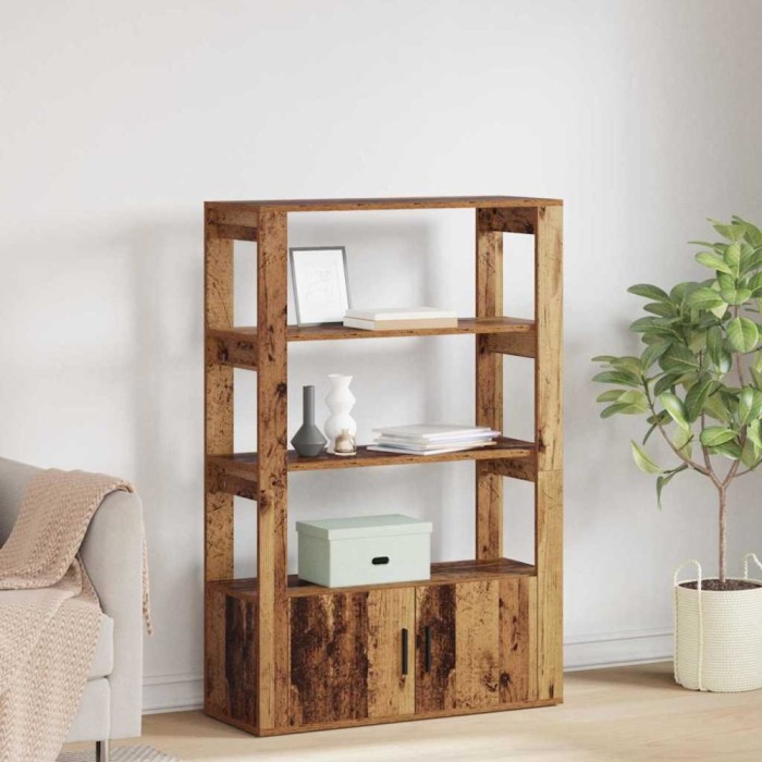vidaXL Bufet Lemn vechi 30 x 80 x 119.5 cm Lemn compozit 881096