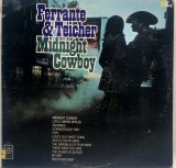 Ferrante &amp; Teicher &lrm;&ndash; Midnight Cowboy VG+ / VG+ vinil, LP, disc jazz, easy listening _ UAR, SUA, 1969