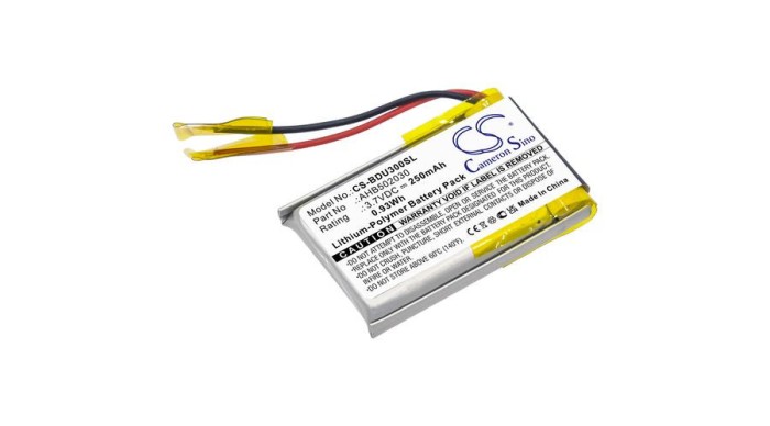 Cameron Sino 250mAh Bosch Intuvia Display,Performance Line CX,BDU3XX,Intuvia E Baterie