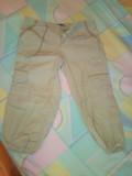 PANTALONI 3/4 DIN BUMBAC , DAMA , FIRMA ,, CLARION &quot;ORIGINAL , MAR. 27, 40, Albastru