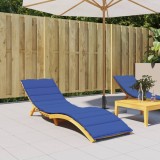 vidaXL Pernă de șezlong, albastru regal, 200x50x3 cm, textil oxford