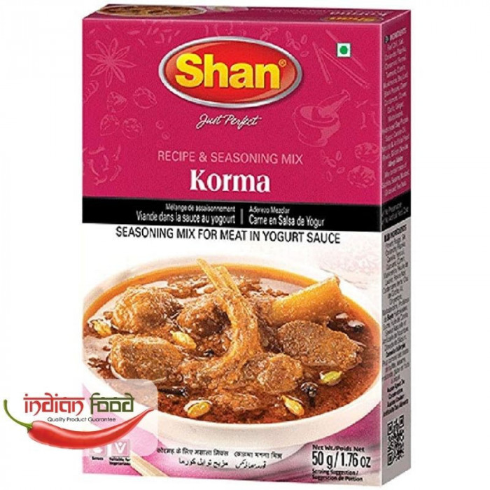 SHAN Korma Mix Condiment pentru Korma 50g