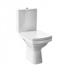 Vas Wc Monobloc Cu Rezervor, Easy Cersanit, K102-009, Alimentare Inferioara, Alb, Portelan foto