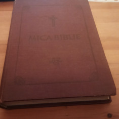 MICA BIBLIE TIPARITA SUB INDRUMAREA PF JUSTINIAN. EDITURA IBM AL BOR 1977