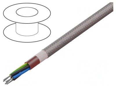 Cablu Silicon 5G1.5mm2 Maro-Roșu foto