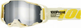 Ochelari cross/atv 100% Armega Barely, lentila oglinda, culoare rama alb/galben Cod Produs: MX_NEW 26013447PE
