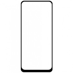Folie Protectie Ecran OEM pentru Oppo A52 / Oppo A72, Sticla securizata, Full Face, Full Glue, 6D, Neagra