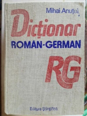 Dictionar roman german- Mihai Anutei foto