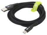 Cablu USB 2.0 Goobay USB A - USB C 2m negru 60W 3A
