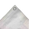 Prelată Protectie 8x10m, 180g/m&sup2;, Impermeabilă și UV, Prelată Albă Multifuncțională
