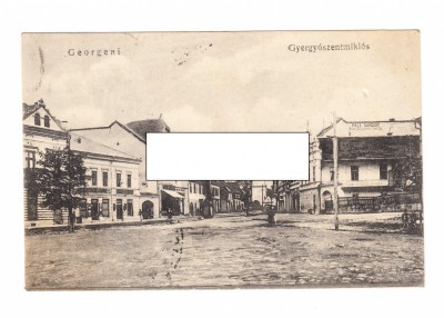 CP Gheorgheni (scisa Georgeni), circulata, 1927, stare foarte buna foto