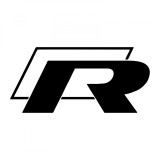 Cumpara ieftin Sticker Auto Volkswagen R Line, Tuning Exterior, Folie Oracal, Rezistent Apa/Soare, Aplicare Usoara