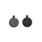 Set placute semimetalice, compatibil ZOOM DB250/350/450/550 Cod:AWR0233