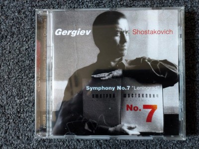 CD Gergiev, Shostakovich &amp;ndash; Symphony No. 7 Leningrad, simfonica clasica foto