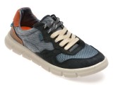 Pantofi sport JEEP albastri, M51004A, din material textil