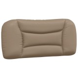 Cumpara ieftin Perna pentru tablie pat, Hvar, cappuccino, 80 cm, piele artificiala