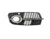 Grila bara protectie, spoiler Audi Q5 (8r), 09.2008-06.2012, model: S-Line, montare fata, dreapta, cu rama crom, cu gauri senzori parcare (PDC); cu g