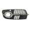 Grila bara protectie, spoiler Audi Q5 (8r), 09.2008-06.2012, model: S-Line, montare fata, dreapta, cu rama crom, cu gauri senzori parcare (PDC); cu g