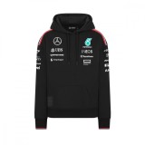 Mercedes AMG Petronas hanorac de damă cu glugă Driver Oversize black F1 Team 2024 - L, Stichd