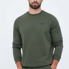 Puma bluza barbati, culoarea verde, cu imprimeu