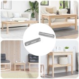 vidaXL Nucă 2 pcs Zincat 60 x 12 mm Fier 864595