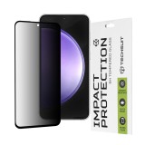 Techsuit - 111D Privacy Full&nbsp;Glue - Samsung Galaxy S23 FE - Black