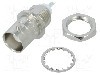 Conector BNC, 50&Omega;, mama, argintat, AMPHENOL - 031-236