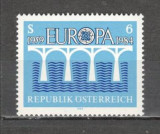 Austria.1984 EUROPA-25 ani CEPT MA.972, Nestampilat