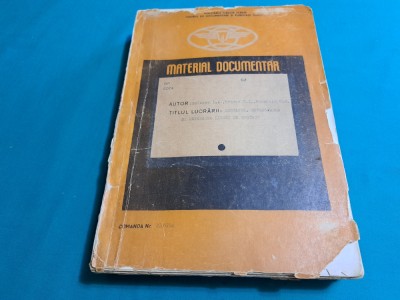 MONTAJUL, EXPLOATARE ȘI REPARAREA LINIEI DE CONTACT* MATERIAL C.F.R * 1967/35 foto