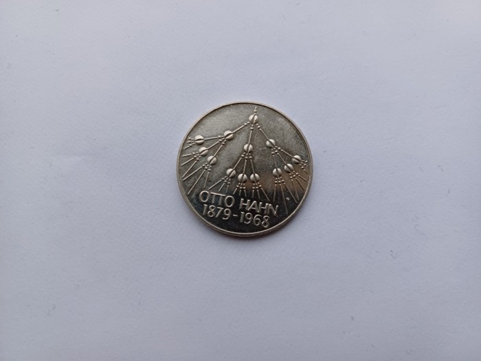 Germania -5 Mark 1979-Nașterea lui Otto Hahn