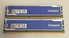 Memorie Kingston 2GB 1600MHz DDR3 CL9 DIMM (Kit of 2) - poze reale foto