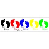Baby on board talpa 1 fundal transparent, Autohelix MSA