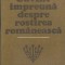 Cuvint Impreuna despre Rostirea Romaneasca
