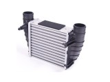 Intercooler Audi A4 (B7), 01.2005-03.2009, motor 2.0 TFSI 147kw, benzina, cu/fara AC, aluminiu brazat/plastic, 202x189x62 mm,, Rapid