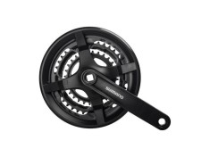 Angrenaj Pedalier Shimano Tourney Fc-Ty301, 48X38X28T, Brat 175Mm, Pt. 6/7/8 Vit... Cod:AFCTY301E888CL