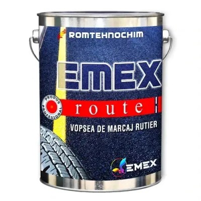 Vopsea Marcaj Rutier &amp;ldquo;Emex Route&amp;rdquo; - Galben - Bid. 25 Kg foto