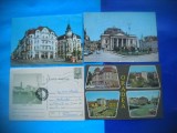 HOPCT LOT 2605 -IP- ORADEA -JUD BIHOR-4 CARTI POSTALE-CIRCULATE, Circulata, Printata